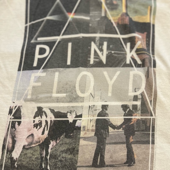 Liquid Blue Tops - Liquid Blue vintage Pink Floyd baseball Cotton T-Shirt size Small